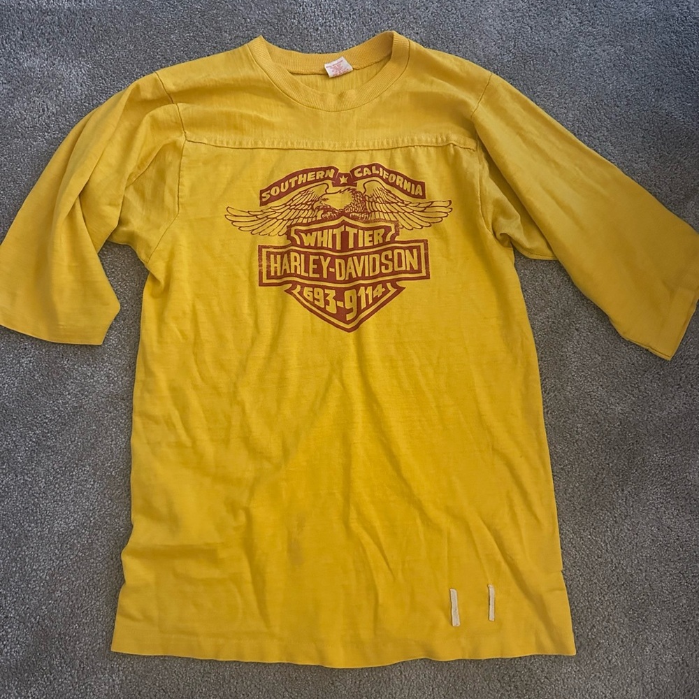 Vintage Harley Davidson tshirt.